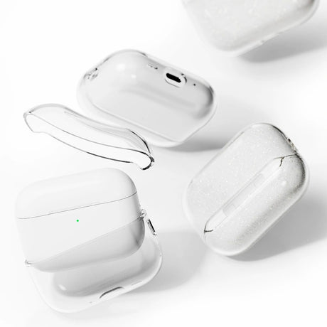 Apple AirPods Pro (3. gen.) Ringke Air Deksel - Gjennomsiktig / Glitter