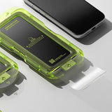 iPhone 17 Pro Max Ringke Easy Slide Antirefleks Herdet Skjermbeskyttelsesglass m. Installasjonsramme – Gjennomsiktig