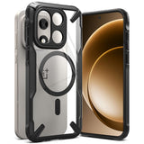 OnePlus 15 Ringke Fusion X Deksel - MagSafe Kompatibel - Svart / Gjennomsiktig