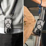 OnePlus 15 Ringke Fusion X Deksel - MagSafe Kompatibel - Svart / Gjennomsiktig