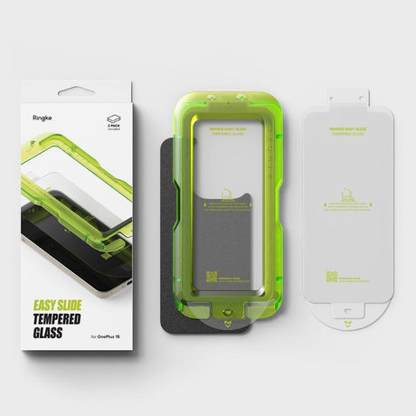 OnePlus 15 Ringke Skjermbeskytter Glass 2-Pack - Gjennomsiktig
