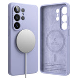 Samsung Galaxy S26 Ultra Ringke Silikon Deksel - MagSafe Kompatibel - Lilla