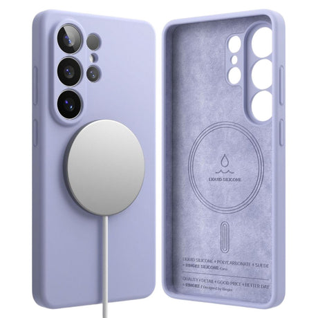 Samsung Galaxy S26 Ultra Ringke Silikon Deksel - MagSafe Kompatibel - Lilla