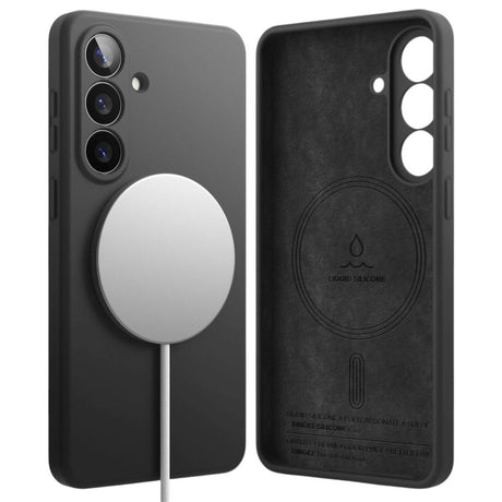 Samsung Galaxy S26 Ringke Silikon Deksel - MagSafe Kompatibel - Svart