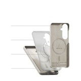 Samsung Galaxy S26 Ringke Silikon Deksel - MagSafe Kompatibel - Beige