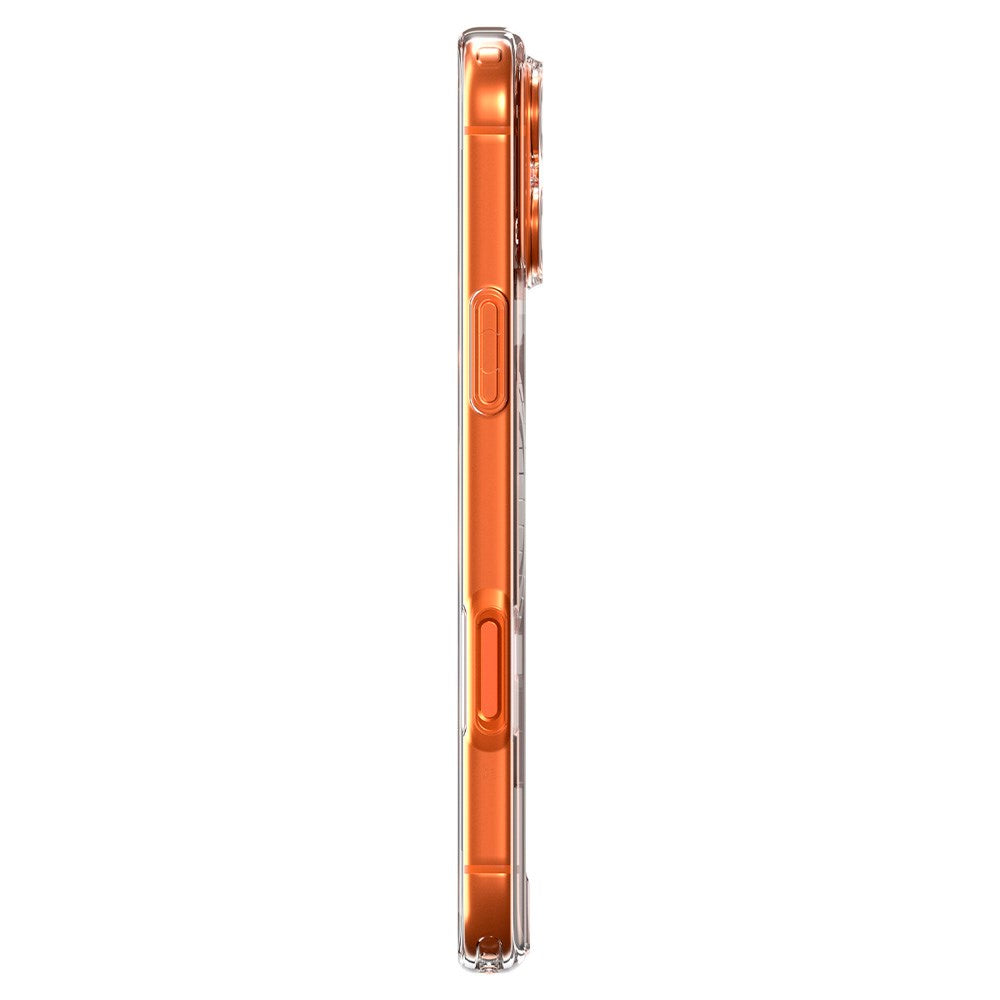 iPhone 17 Pro Max Spigen Ultra Hybrid Deksel - MagSafe Kompatibel - Gjennomsiktig / Oransje