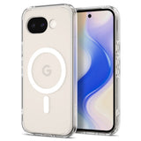 Google Pixel 10a Spigen Ultra Hybrid Deksel - MagSafe Kompatibel - Gjennomsiktig