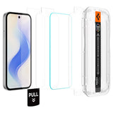 Google Pixel 10a Spigen Glass tR EZ Fit Pro Skjermbeskyttelsesglass - 2 stk - Gjennomsiktig