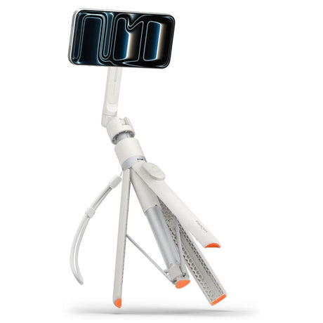 S582W Bluetooth Selfiestang Tripod Spigen - MagSafe Kompatibel - Beige