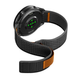 Spigen Athlex Air Universal Nylonrem (22 mm) - Svart / Oransje