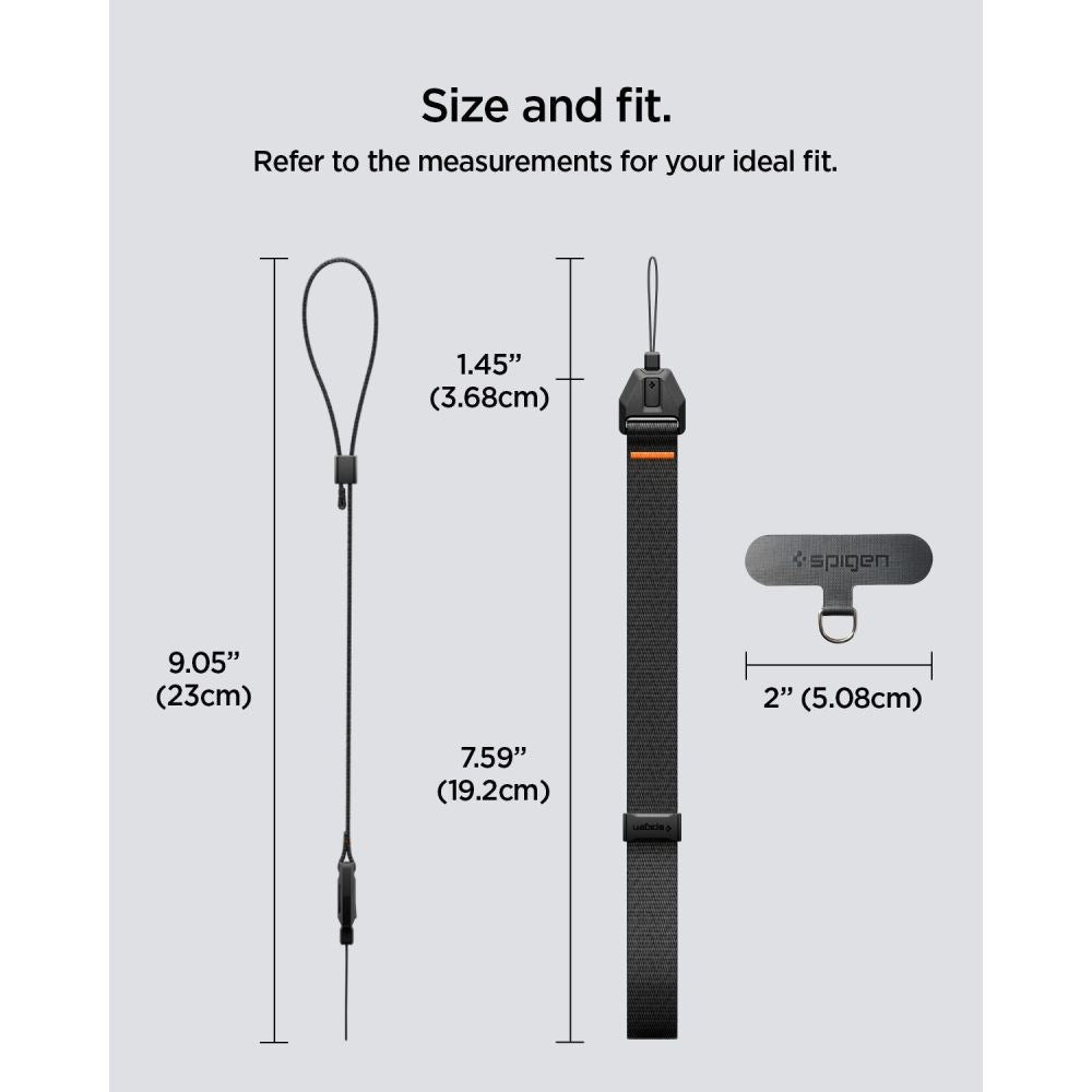 Spigen Universal Håndleddsreim - Svart