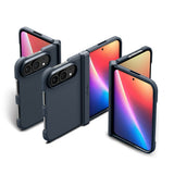 iPhone Duo Spigen Tough Amor Mag Deksel - MagSafe Kompatibel - Blå