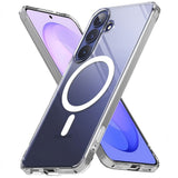 Samsung Galaxy S26 FE Ringke Fusion Magnetic Deksel - MagSafe Kompatibel - Gjennomsiktig