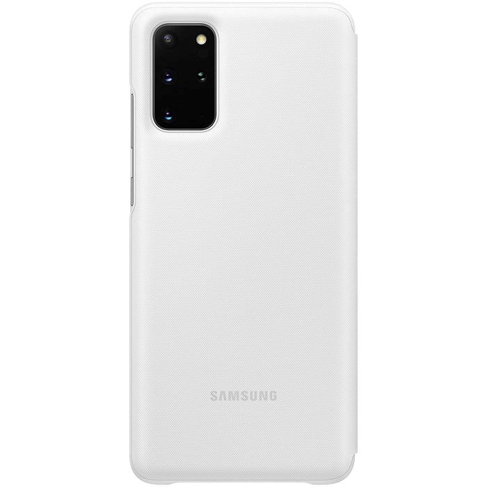 Original Samsung Galaxy S20+ (Plus) LED View Case med Lommebok - EF-NG985PW - Hvit