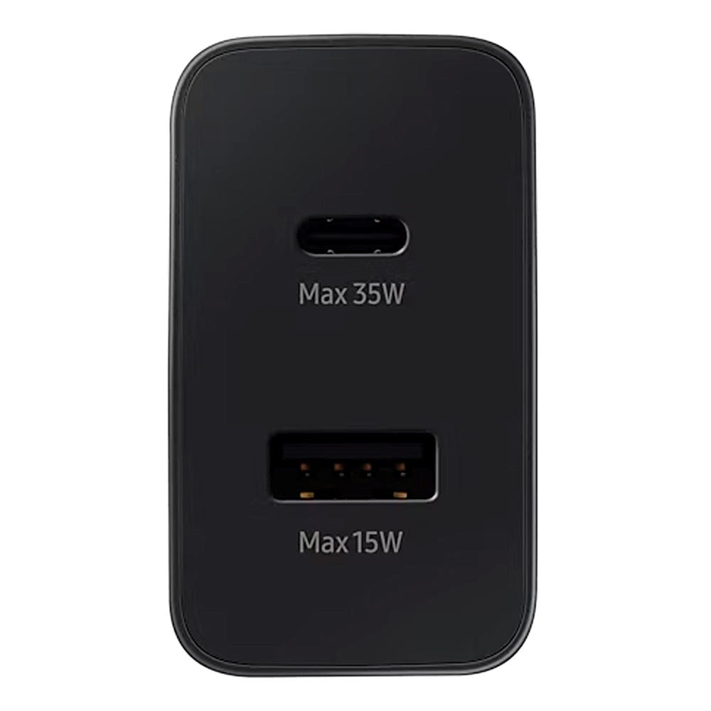 Samsung Super Fast Charge 35W Duo Vegglader med USB-C PD & USB-A - Svart