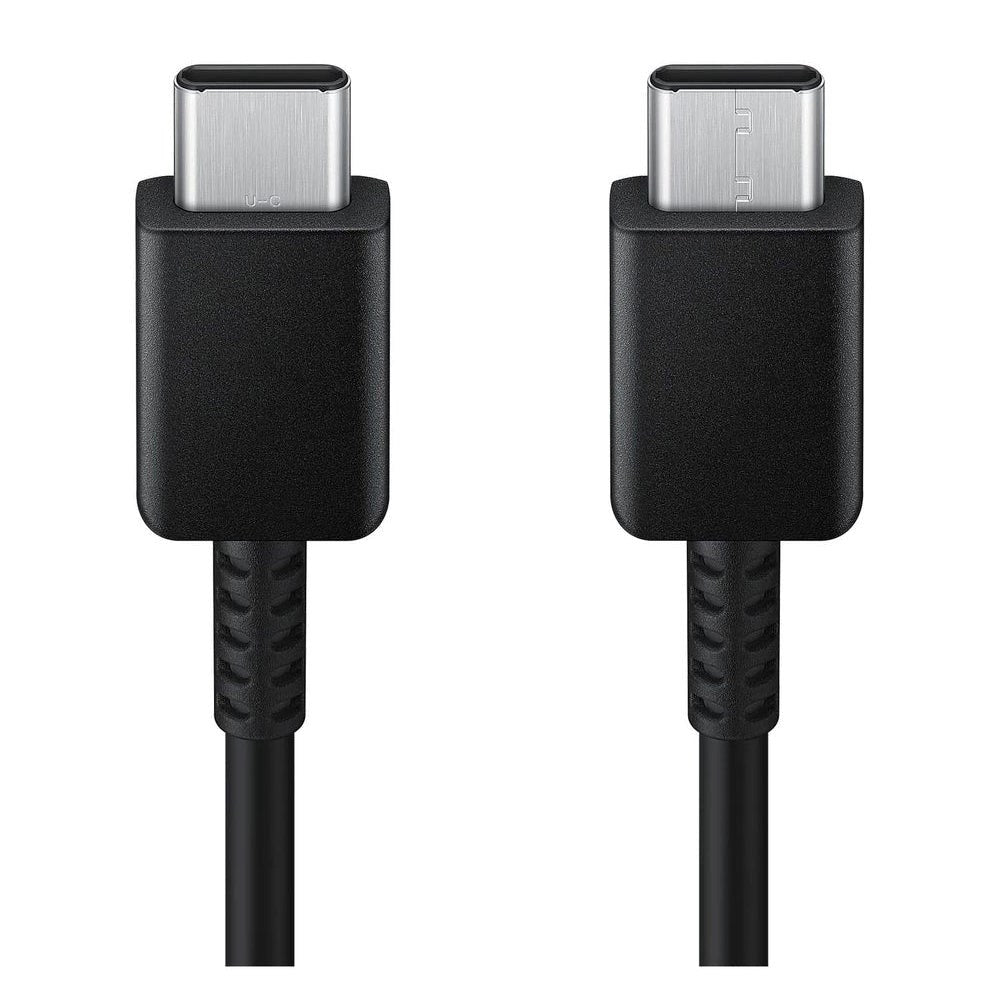 Original Samsung USB-C til USB-C Kabel (EP-DX310JBEGEU) - 3A - 1.8 m - Svart- (DEMO)