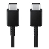 Original Samsung USB-C til USB-C Kabel (EP-DX310JBEGEU) - 3A - 1.8 m - Svart- (DEMO)