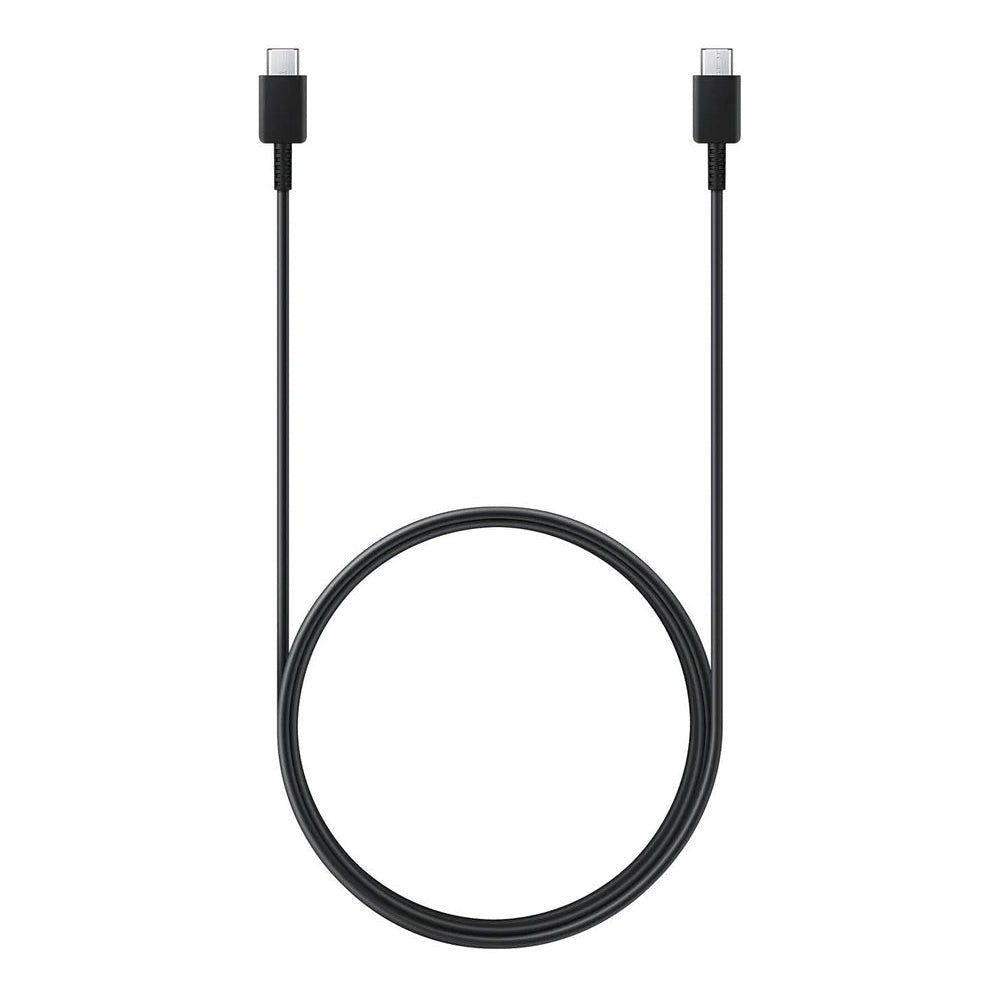 Original Samsung USB-C til USB-C Kabel (EP-DX310JBEGEU) - 3A - 1.8 m - Svart- (DEMO)