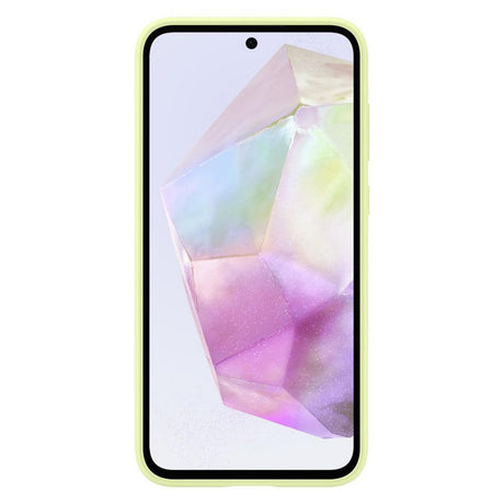 Original Samsung Galaxy A35 (5G) Silikon Deksel - Lime (EF-PA356TMEGWW)