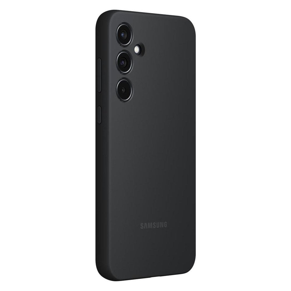 Original Samsung Galaxy A55 (5G) Silikon Deksel - Svart (EF-PA556TBEGWW)