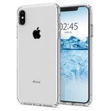 iPhone X / Xs Spigen Liquid Crystal Deksel - Gjennomsiktig