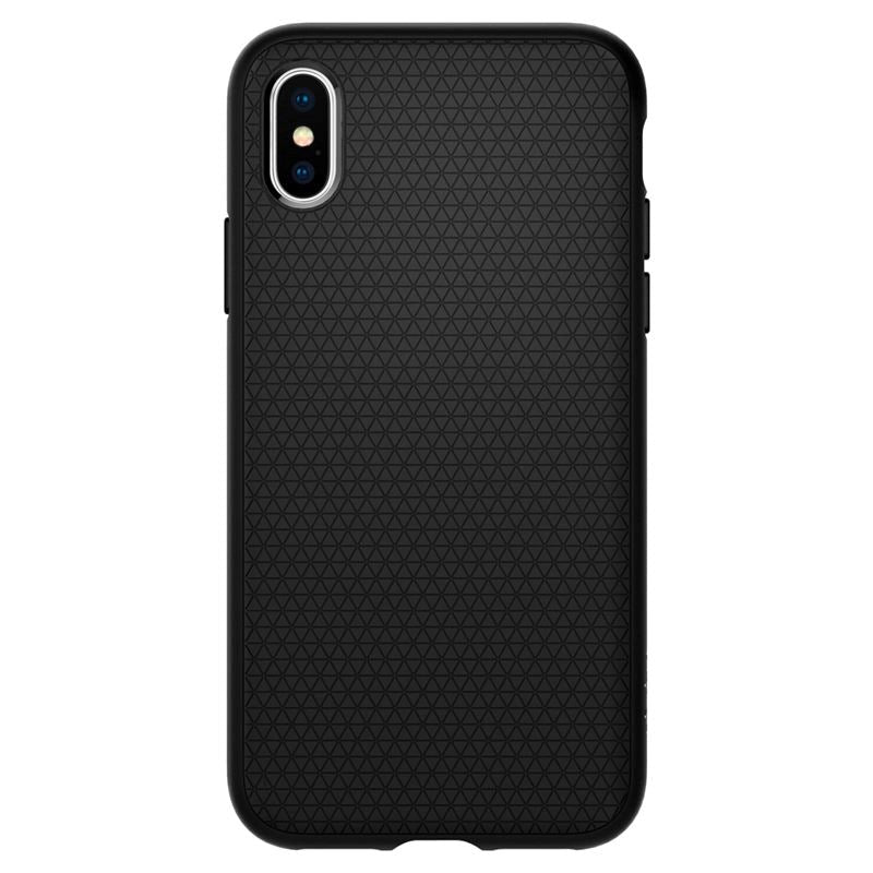 iPhone X / XS Spigen Liquid Air Deksel - Svart