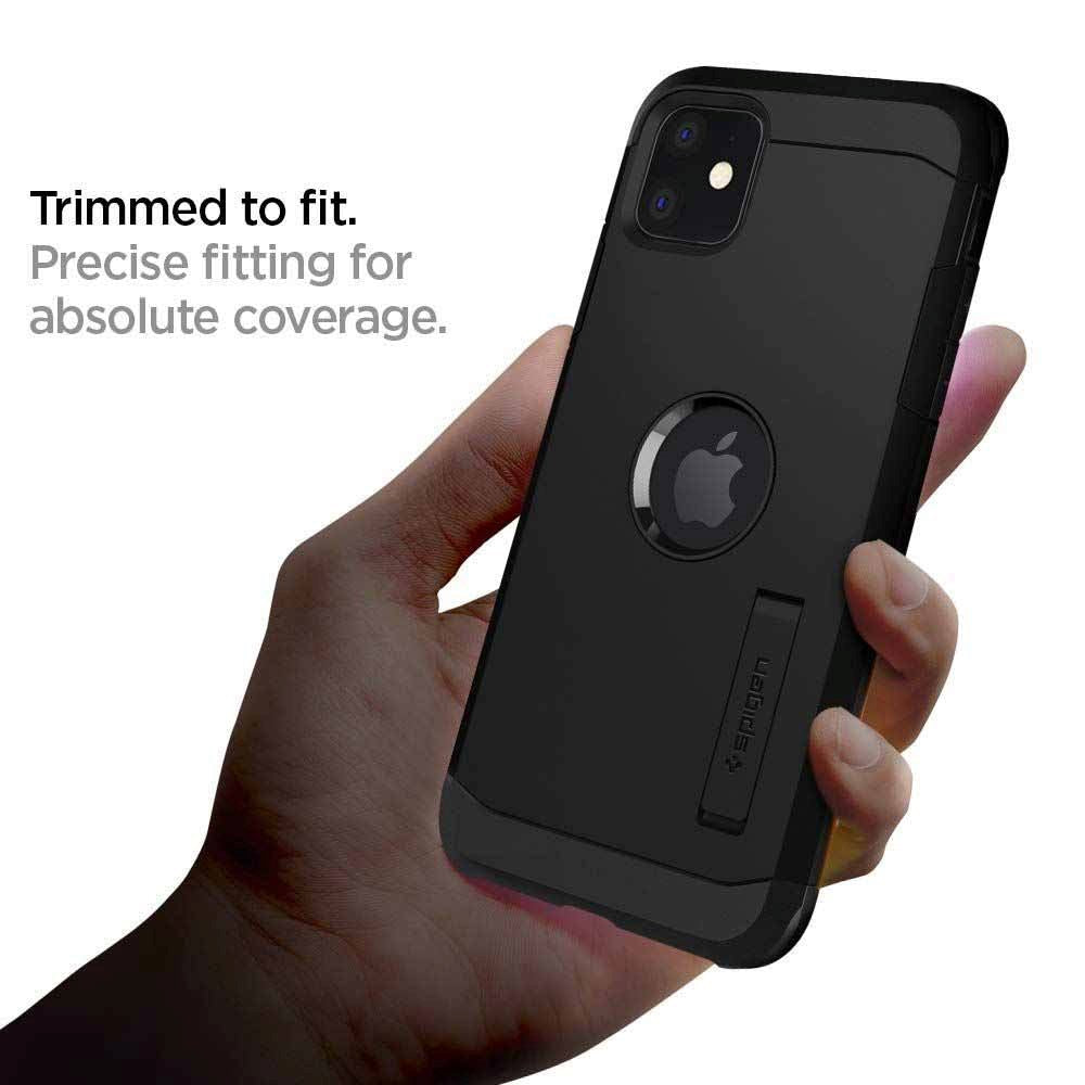 iPhone 11 Spigen Tough Armor Deksel - Svart