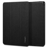 iPad 10.2" (2021 / 2020 / 2019) Spigen Urban Fit Stoff Deksel med Pekepenn Holder - Svart