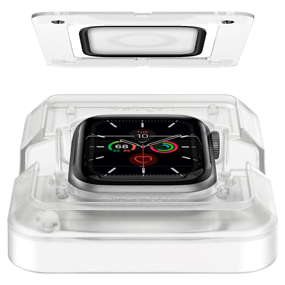 Spigen ProFlex EZ Fit Apple Watch SE / 6 / 5 / 4 (44mm) 2-pack Skjermbeskytter - Gjennomsiktig