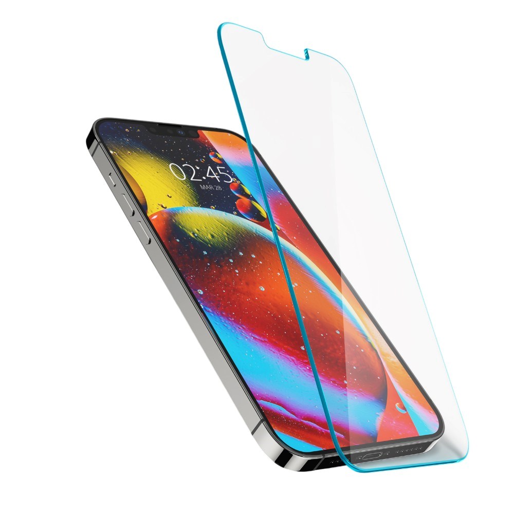 iPhone 17e / 16e / 14 / 13 / 13 Pro Spigen Glas.tr Skjermbeskytter - Herdet glass - Gjennomsiktig