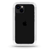 iPhone 13 Mini Spigen EZ Fit Glas.tR Skjermbeskytter 2. Stk - Case Friendly - Gjennomsiktig