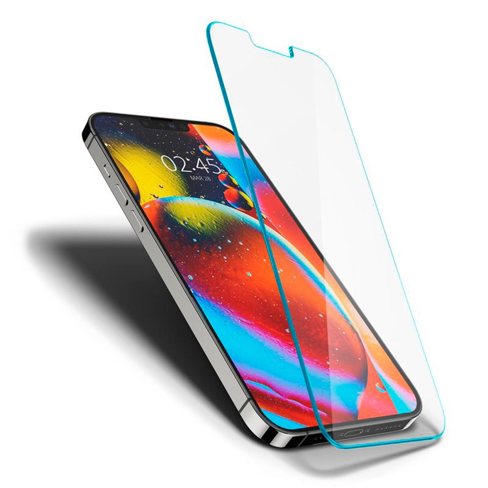 iPhone 13 Mini Spigen Glas.tr Slim Skjermbeskyttelse - Gjennomsiktig