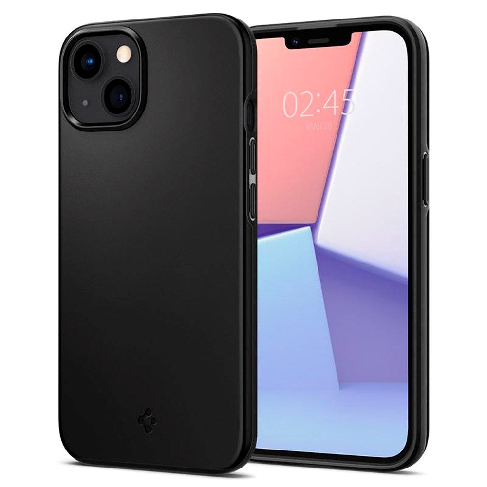 iPhone 13 Mini Spigen Thin Fit Deksel - Svart