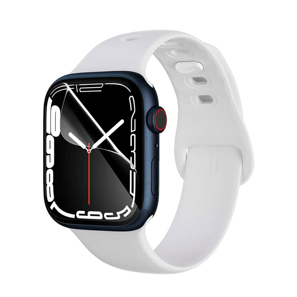 Spigen Apple Watch (45 / 44 mm) NeoFlex Beskyttelsesfilm - 3-Pakning - Gjennomsiktig