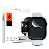 Spigen Apple Watch (45 / 44 mm) NeoFlex Beskyttelsesfilm - 3-Pakning - Gjennomsiktig