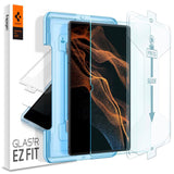 Samsung Galaxy Tab S8 Ultra Spigen EZ Fit Glas.tR Skjermbeskytter - Case Friendly - Gjennomsiktig