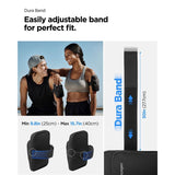 Spigen Vannavstøtende Dynamic Shield Løpearmbånd (Maks. Mobil: 195 x 113mm) - Svart