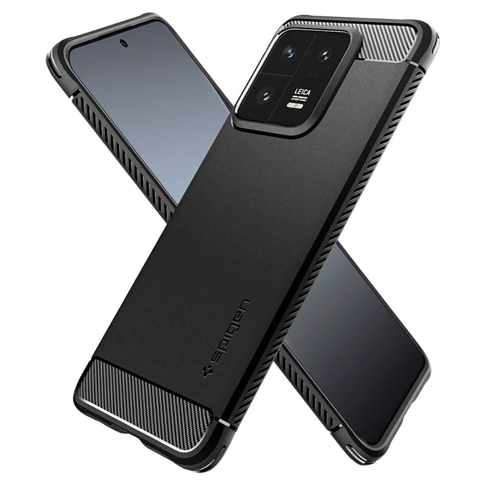 Xiaomi 13 Pro Spigen Rugged Armor Deksel - Svart