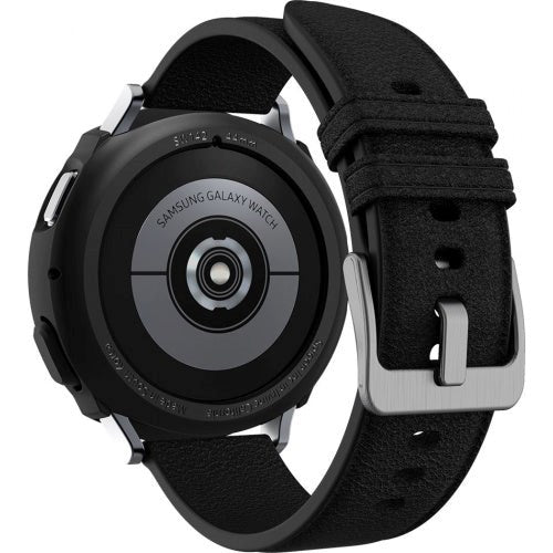 Samsung Galaxy Watch 4 (44mm) Spigen Liquid Air Plast Deksel - Matt Svart