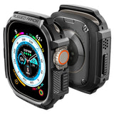 Apple Watch Ultra 3 / 2 / 1 (49mm) Spigen Rugged Armor Deksel - Svart