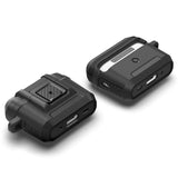 Spigen Lock Fit Apple AirPods Pro (2. Gen.) Deksel med Karabinkrok - Svart