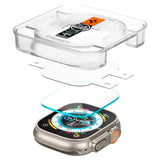 Spigen Apple Watch Ultra 1 / 2 (49mm) EZ Fit GLAS.tR Skjermbeskytter - 2 stk - Gjennomsiktig