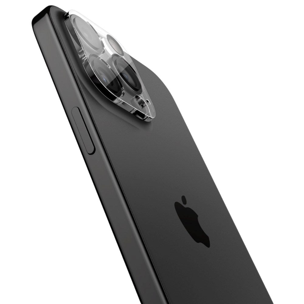 iPhone 16 Pro / 16 Pro Max / 15 Pro / 15 Pro Max / 14 Pro / 14 Pro Max Spigen Glass tR Optik Kamerabeskyttelsesglass - 2 stk - Gjennomsiktig