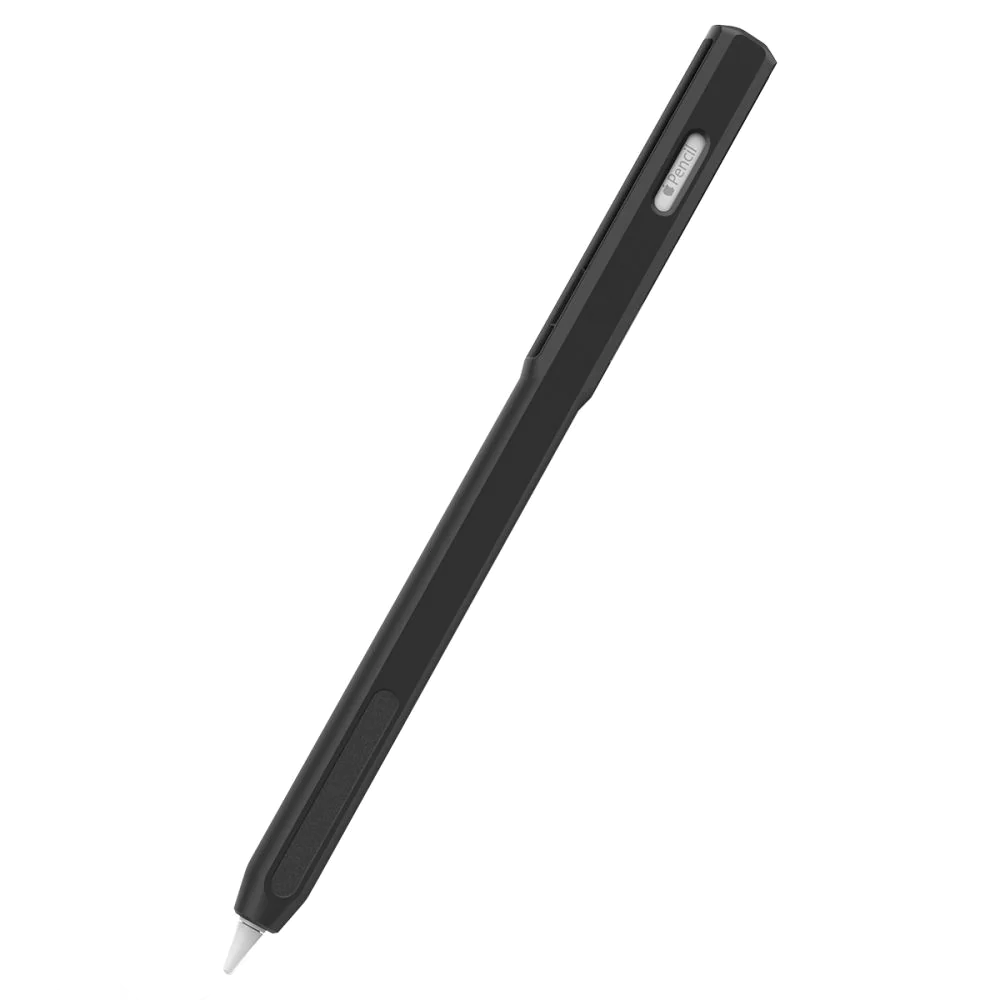 Spigen DA201 Apple Pencil (2) Silikondeksel - Svart