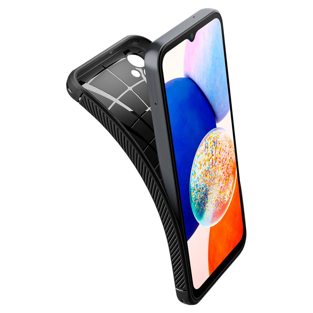 Samsung Galaxy A14 (5G) Spigen Rugged Armor Deksel - Svart