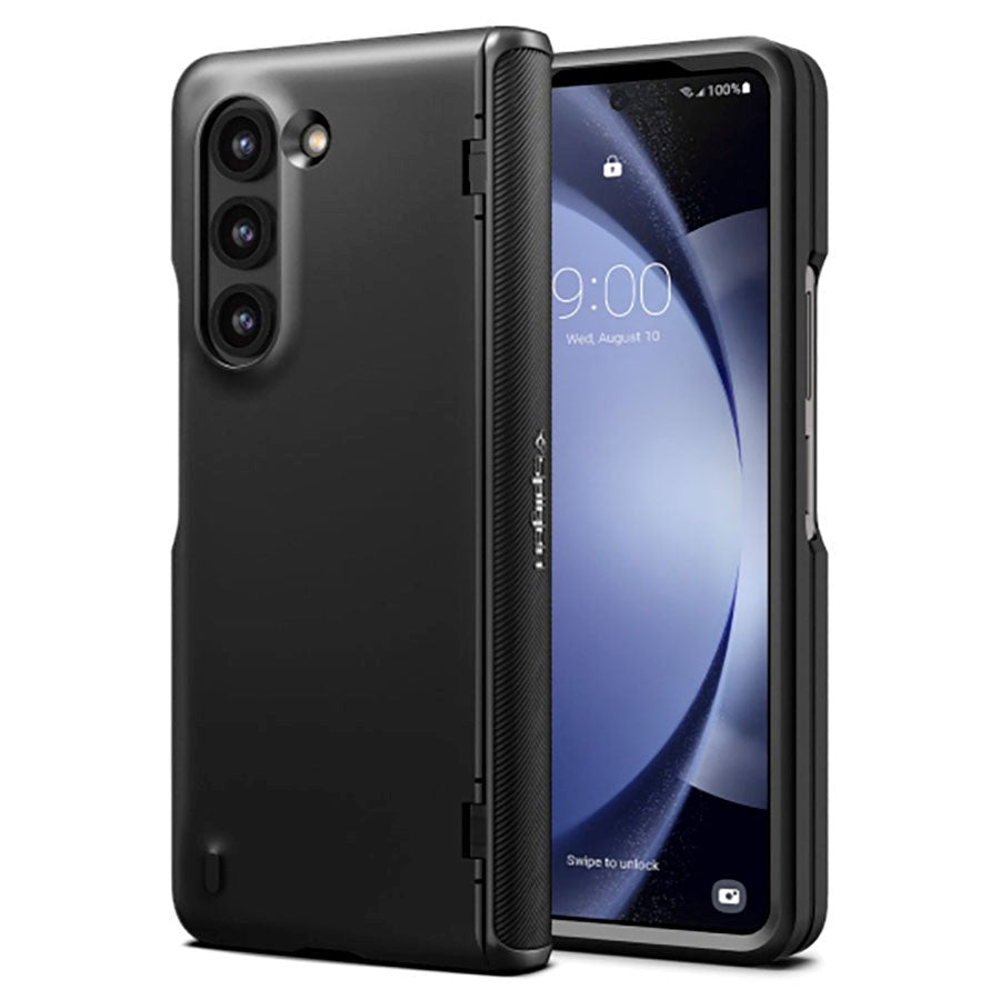 Samsung Galaxy Z Fold5 Spigen Slim Armor Pro Deksel - Svart