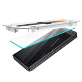 Spigen Samsung Galaxy Z Fold5 EZ Fit Glas.tR Skjermbeskytter - 2 stk. - Case Friendly - Gjennomsiktig