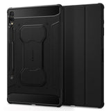 Samsung Galaxy Tab S9+ (Plus) Spigen Rugged Armor Pro Deksel - Svart