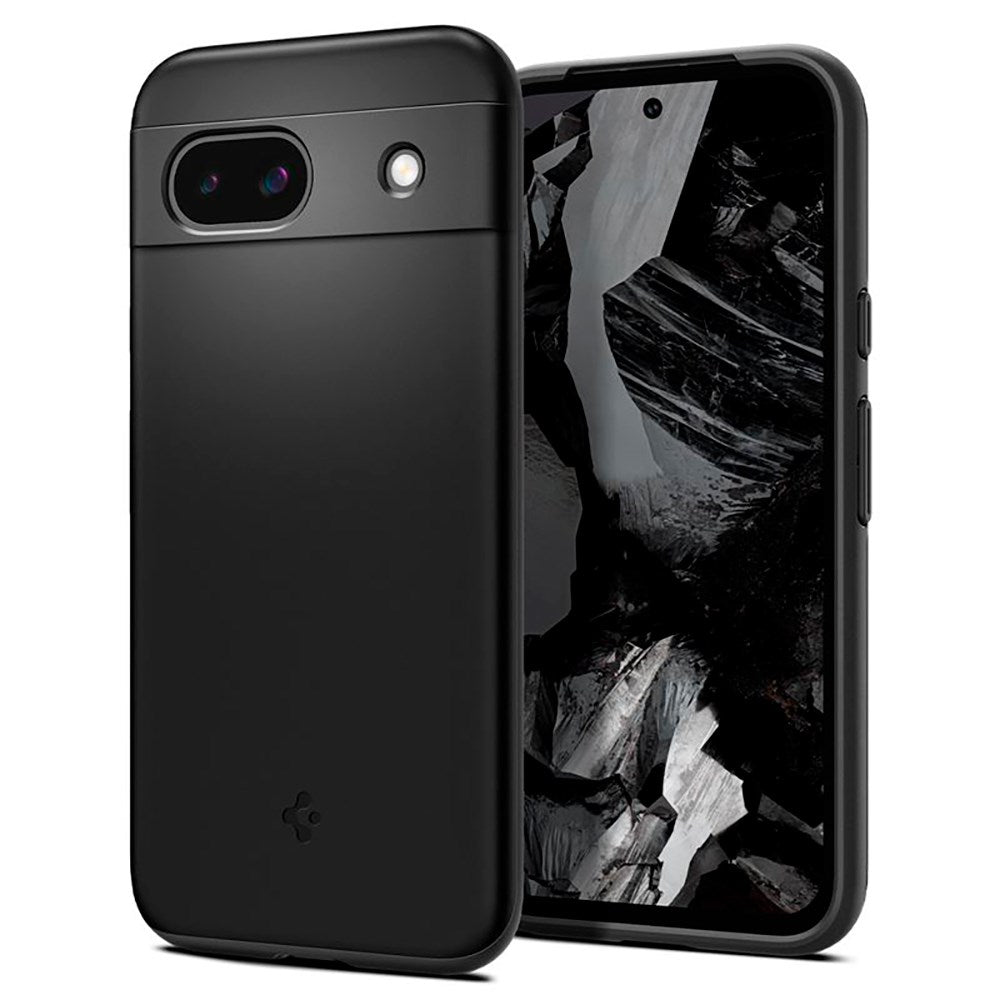 Google Pixel 8a Spigen Thin Fit Deksel - Svart