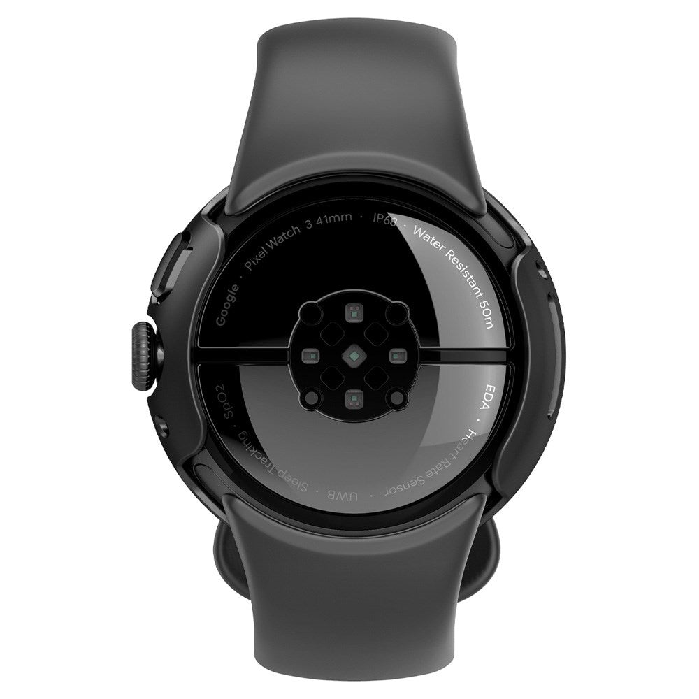 Spigen Thin Fit Google Pixel Watch 1 / 2 / 3 (41mm) Deksel - Svart